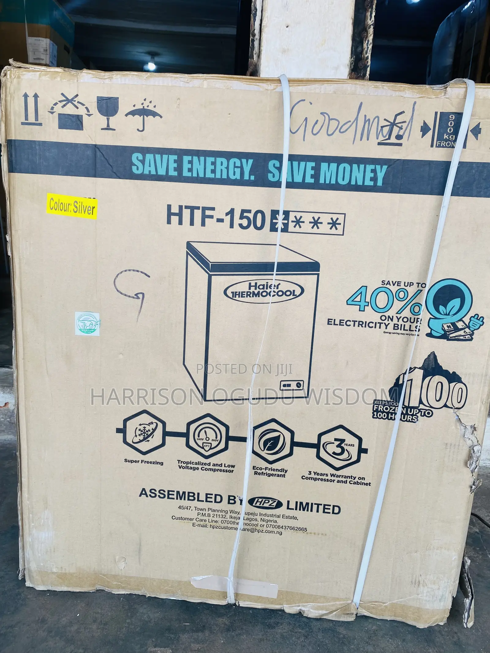 Original Thermocool Deep Freezer 150L Available for Sale
