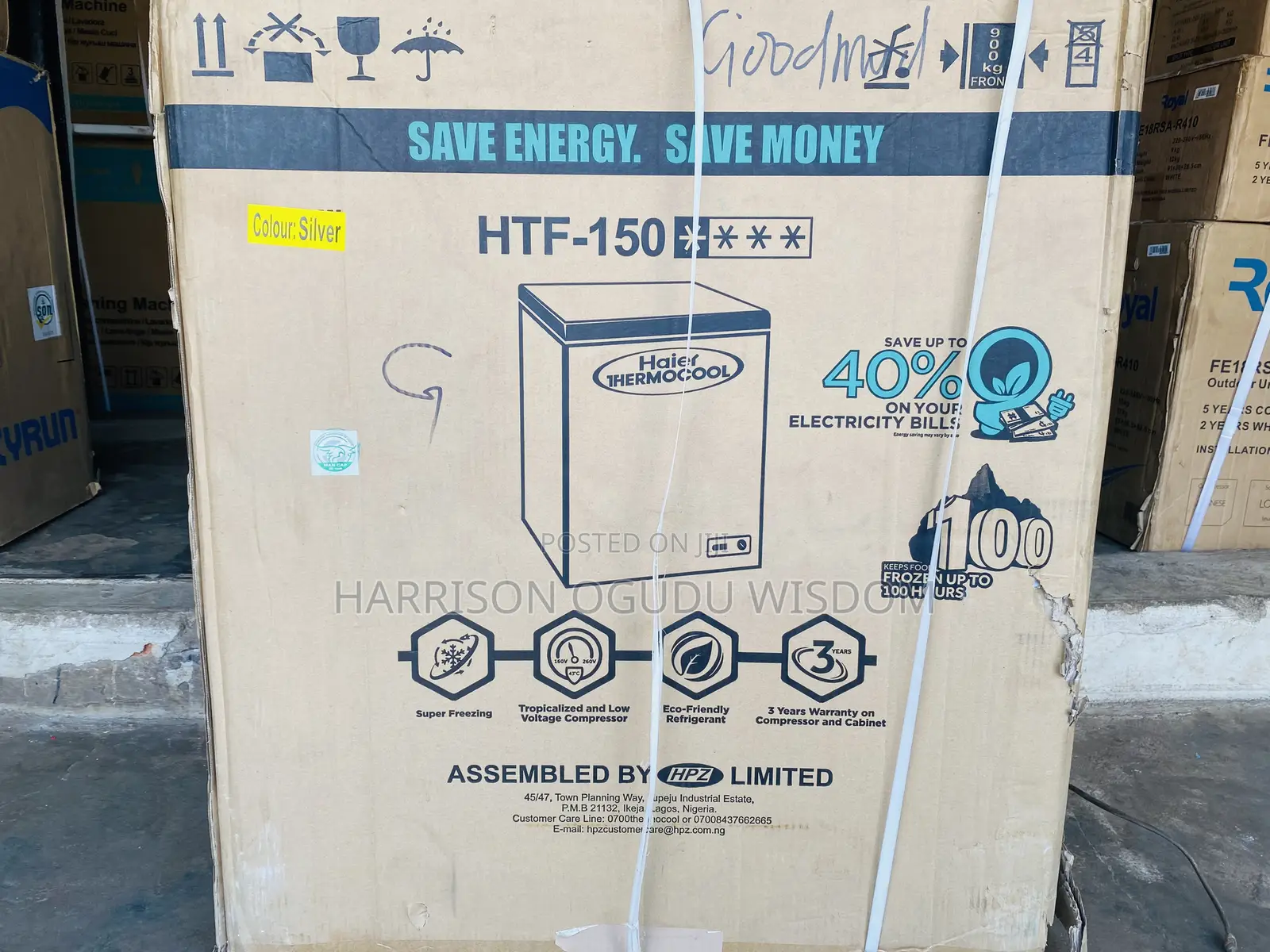Original Thermocool Deep Freezer 150L Available for Sale