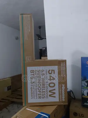 Hisense 540watt His5100 Pure Sound Subwoofer Sound Bar