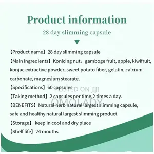 Fit Cap 28 Day Slimming Capsule