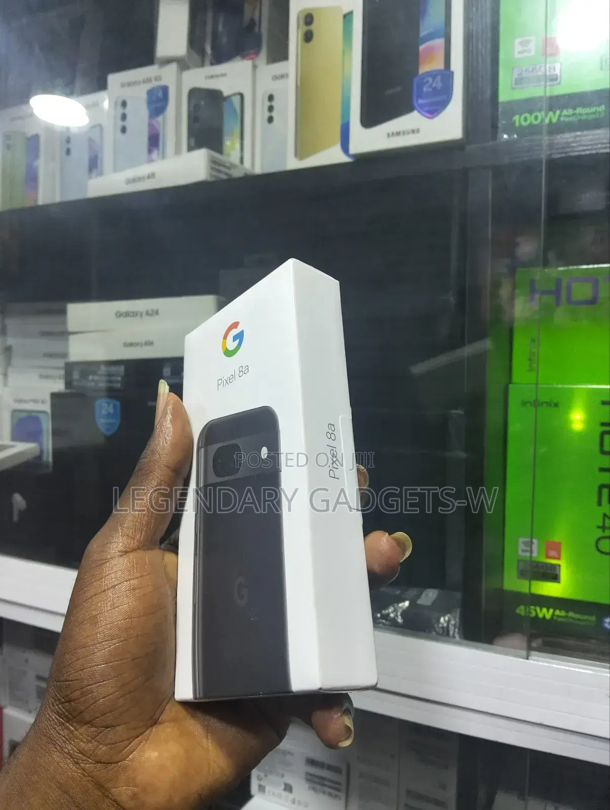 New Google Pixel 8a 128 GB Black