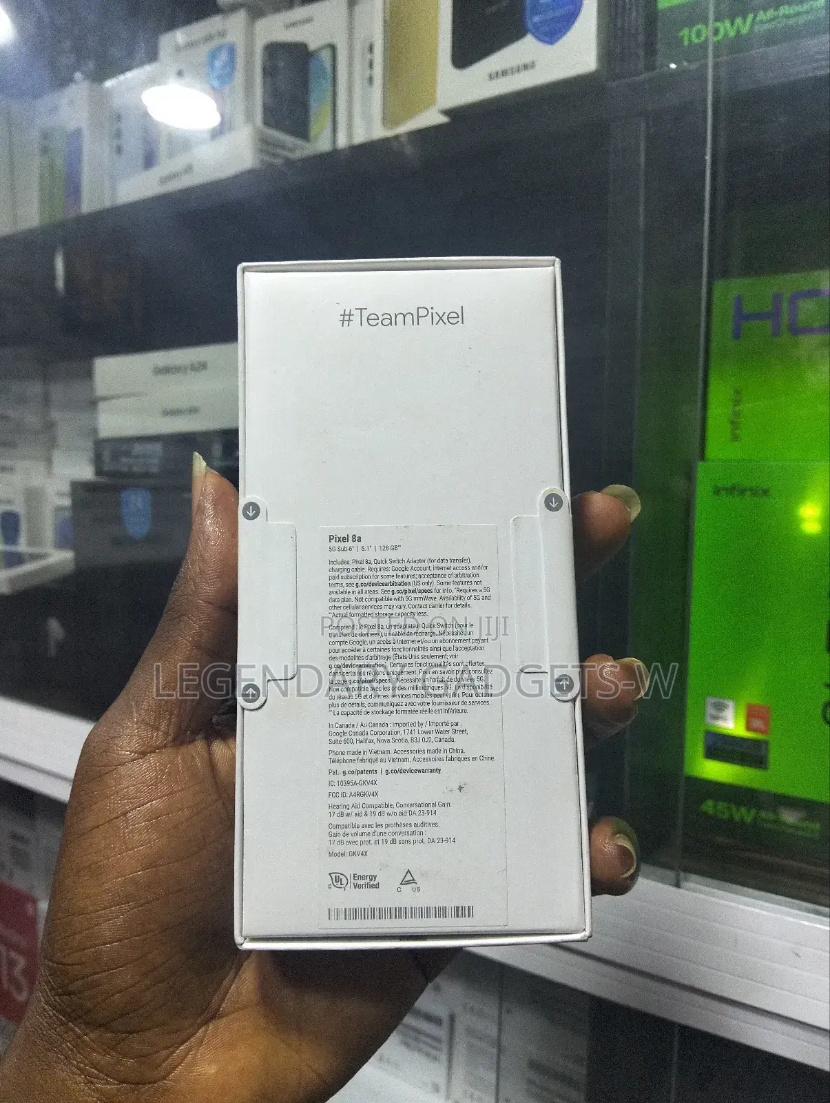 New Google Pixel 8a 128 GB Black