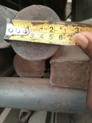 60 Mm Thickness Mild Steel Iron Rod 6 Meters Length