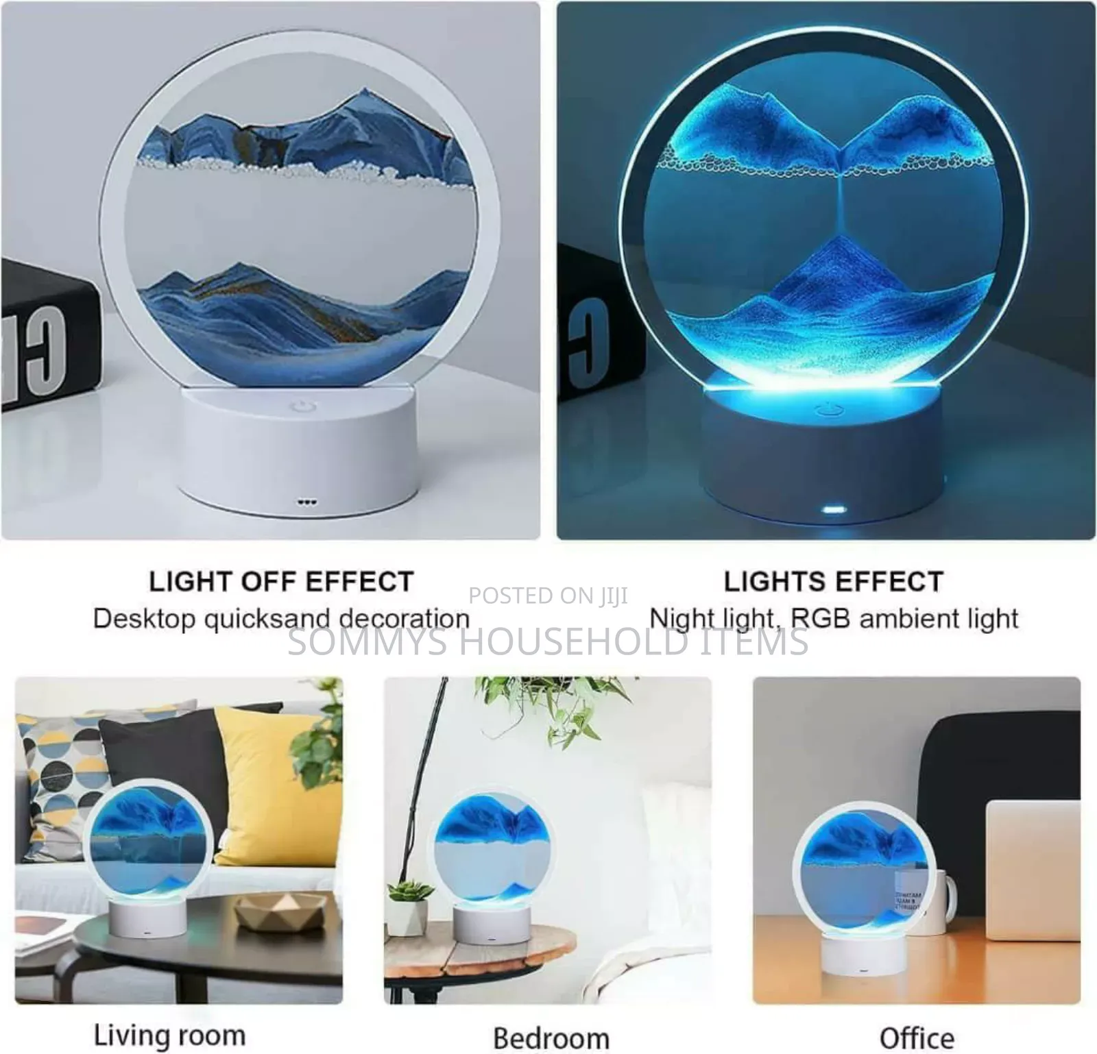 Sandscape Table Lamp Decor