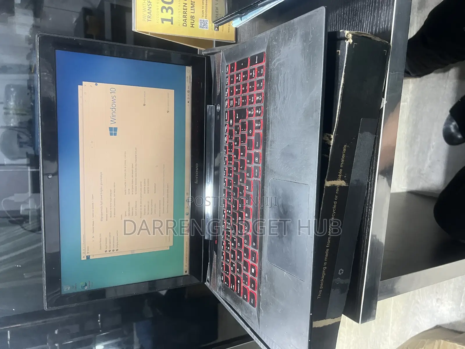 Laptop Lenovo IdeaPad 300 16GB Intel Core I7 SSD 512GB