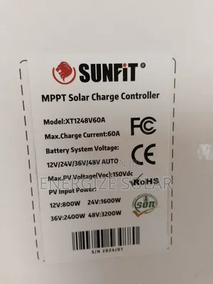 60A 150v MPPT Sunfit Charge Controller