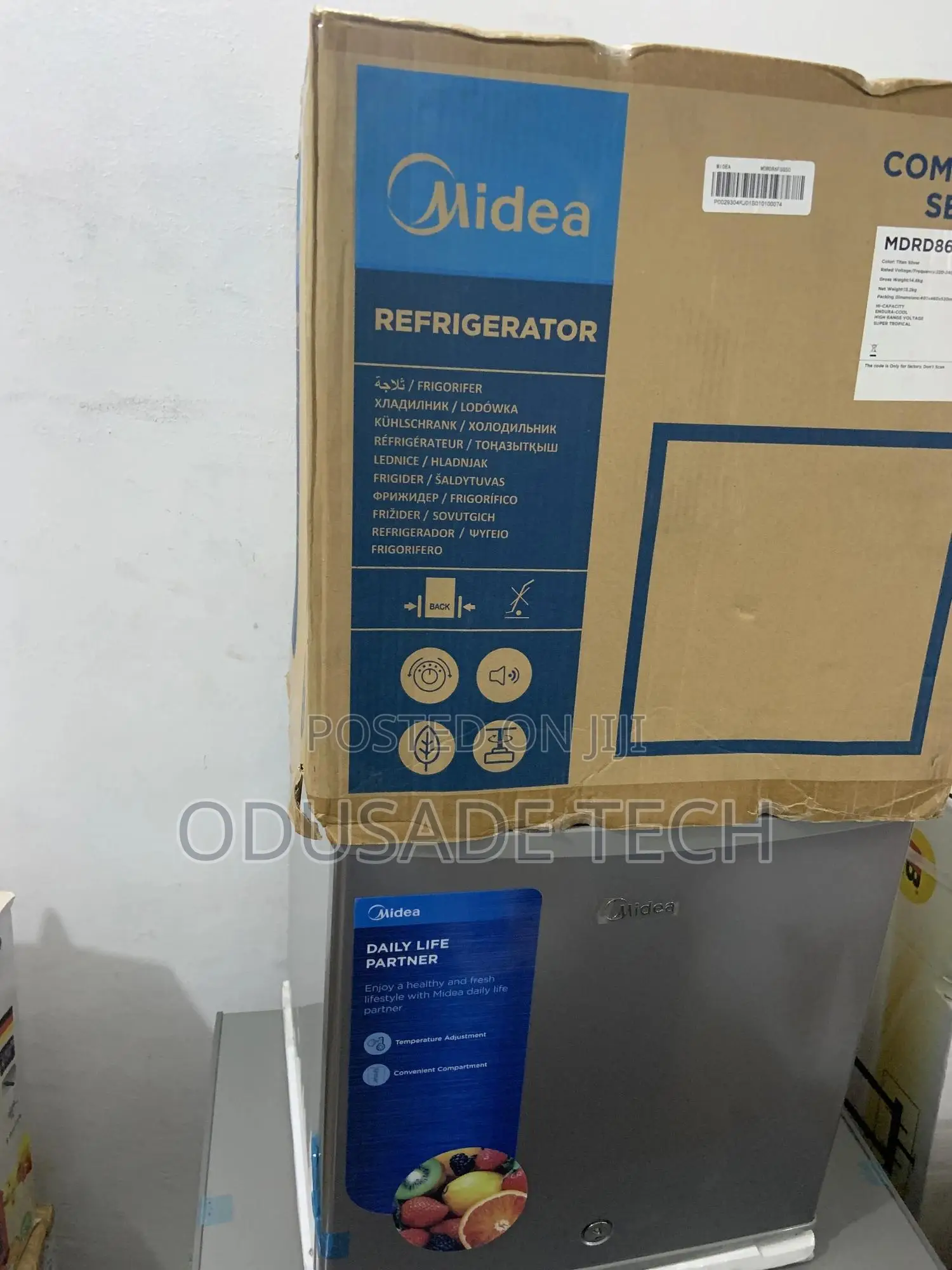 Freshkeep Midea Bedside Refrigerator 45 L Mdrd86fgg50
