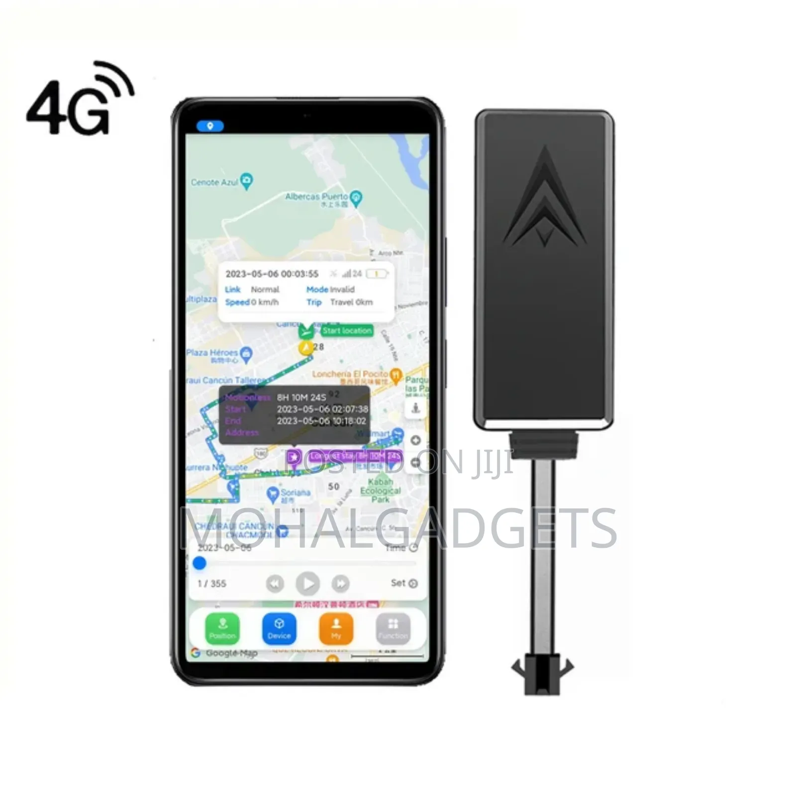 Car GPS Tracker(4g + Disable and Enable Engine)