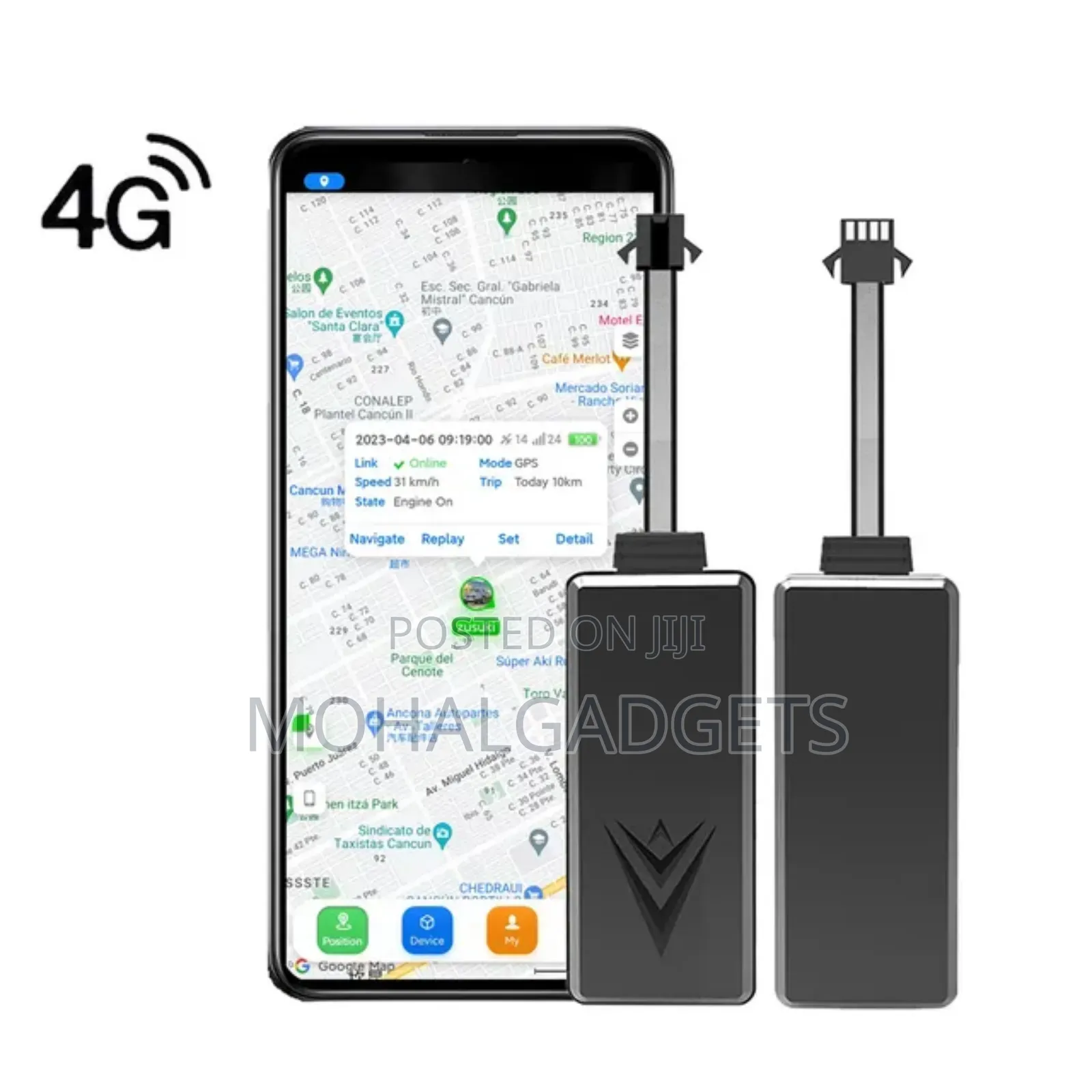 Car GPS Tracker(4g + Disable and Enable Engine)