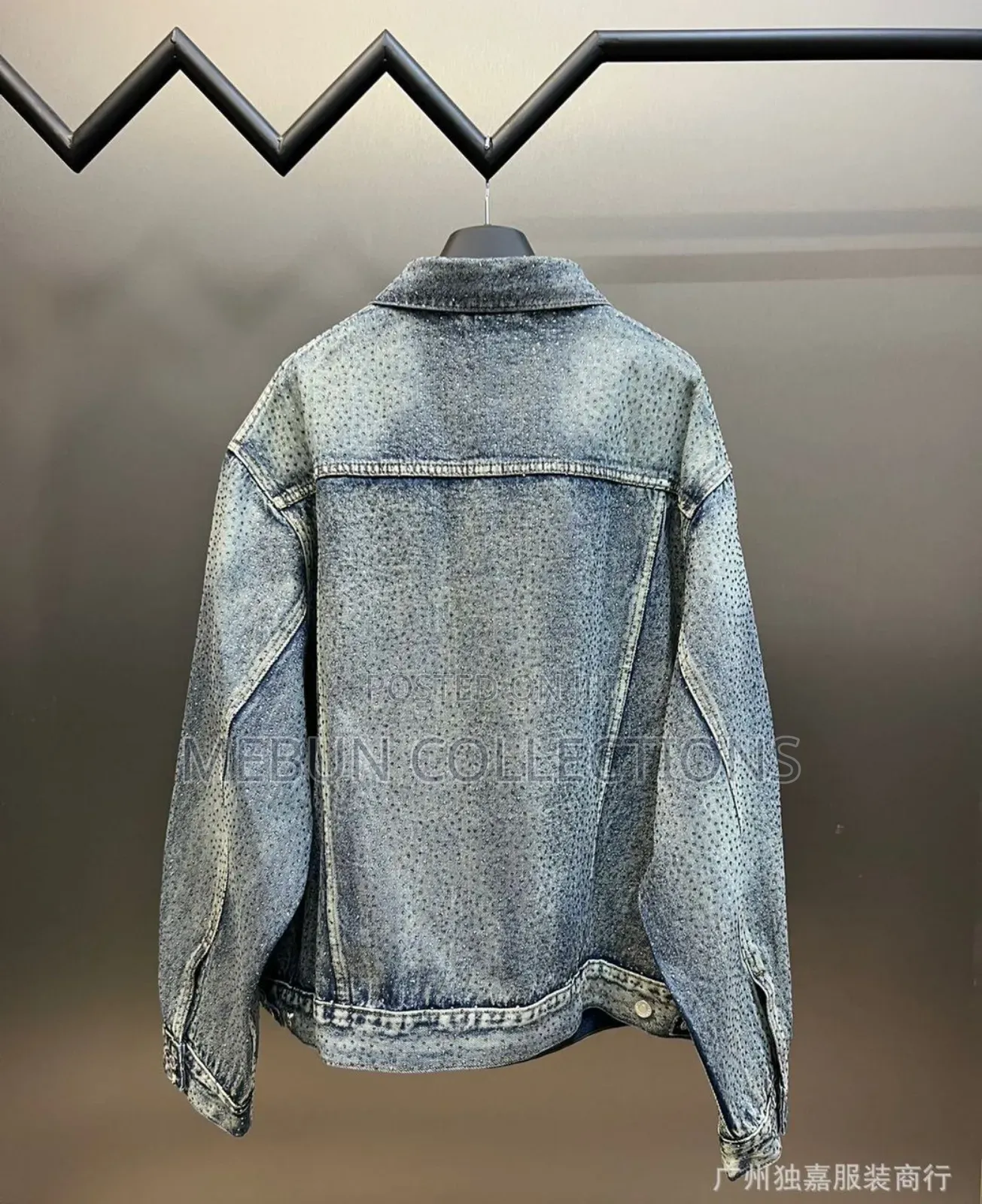 High Quality Gucci Stone Bedded Denim Jacket