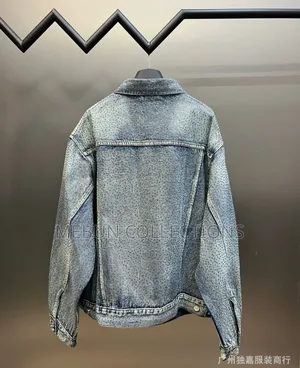 High Quality Gucci Stone Bedded Denim Jacket