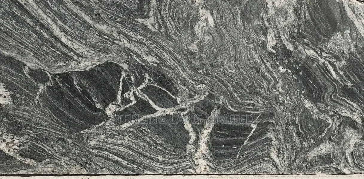Water Wave Grey Marble Slab