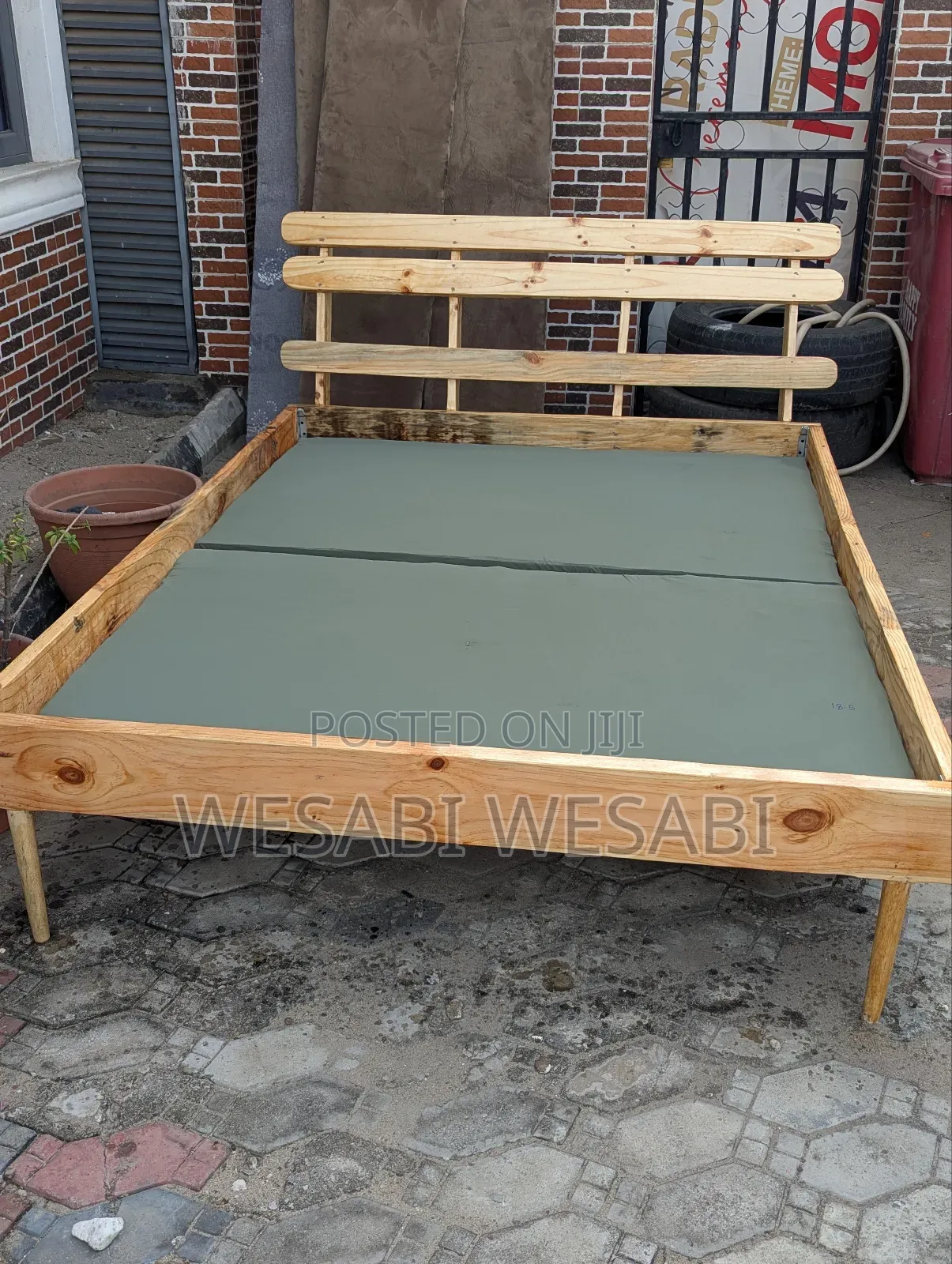 Beautiful Pure Wooden Bedframe