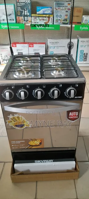 Skyrun 4 Gas Cooker With Auto Ignition