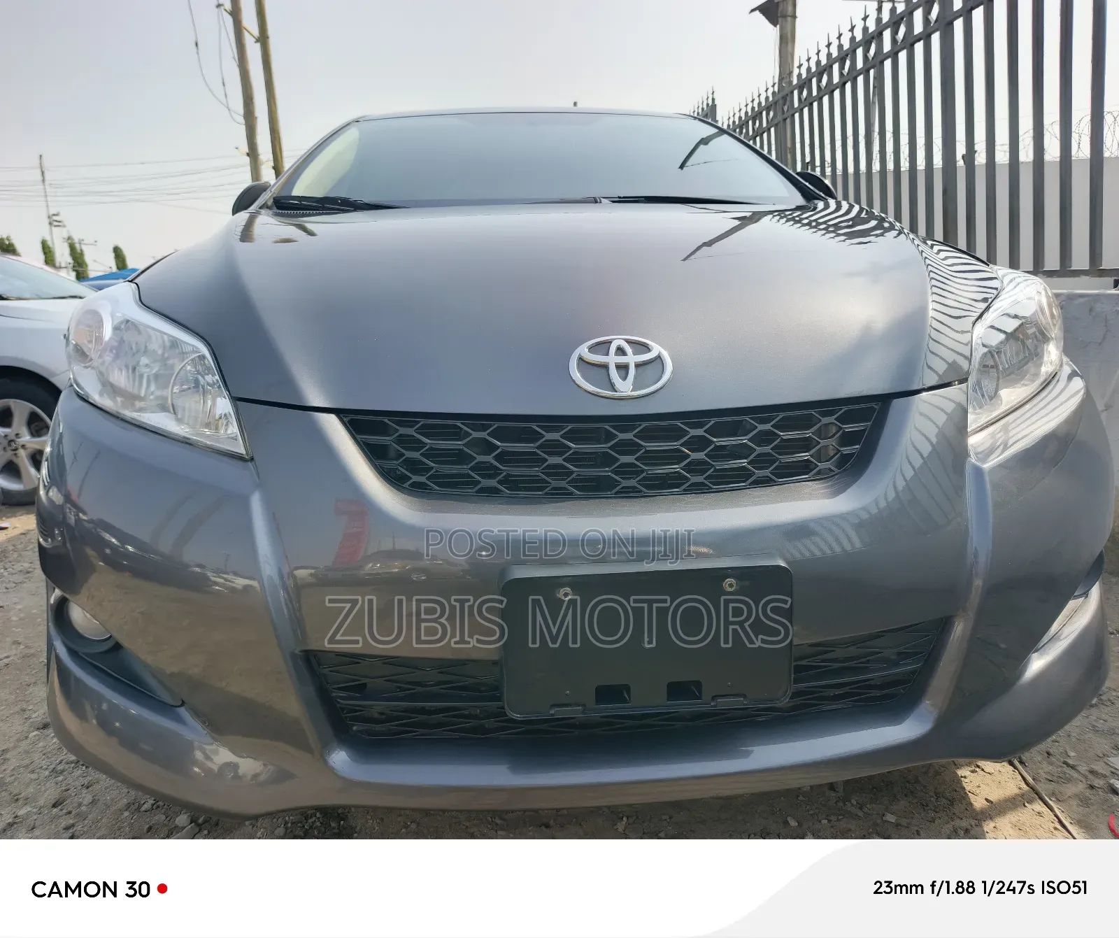 Toyota Matrix 2012 Gray