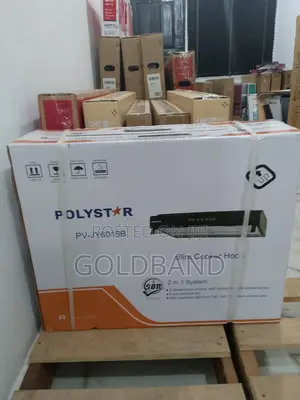 Polystar 60cm 2in1 Slim Cookerhood With Remote Control