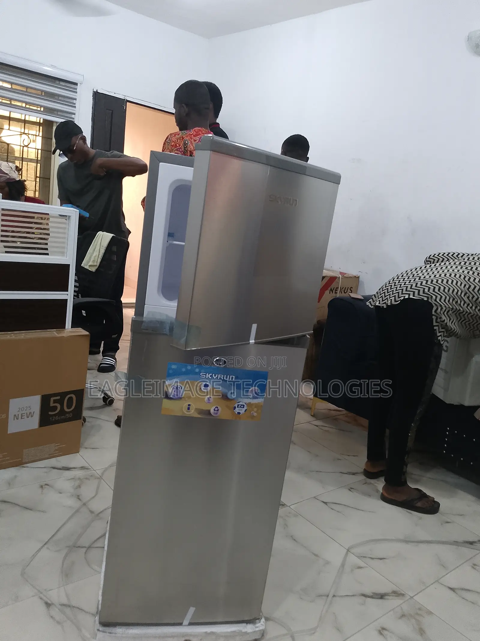 Smart Cooling Skyrun 138L Double Door Refrigerator(Bcd-)