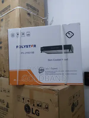 Polystar 60cm Slim Cookerhood With Washable Aluminium Filter