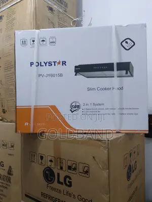 Polystar 60cm 2in1 100% Copper Slim Cookerhood (Pv-Jy6015b)