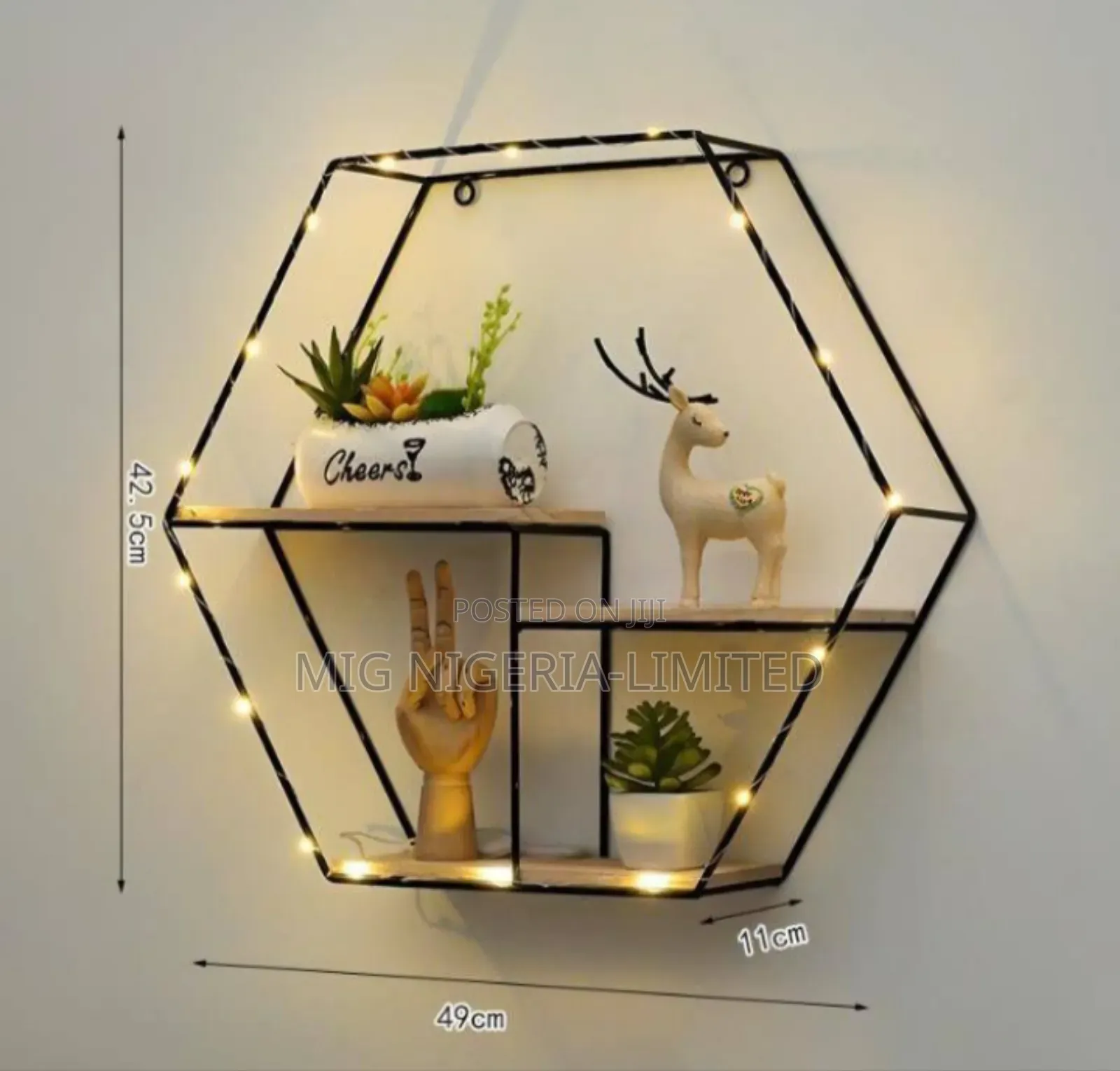 Wall Wooden Shelves Decorations