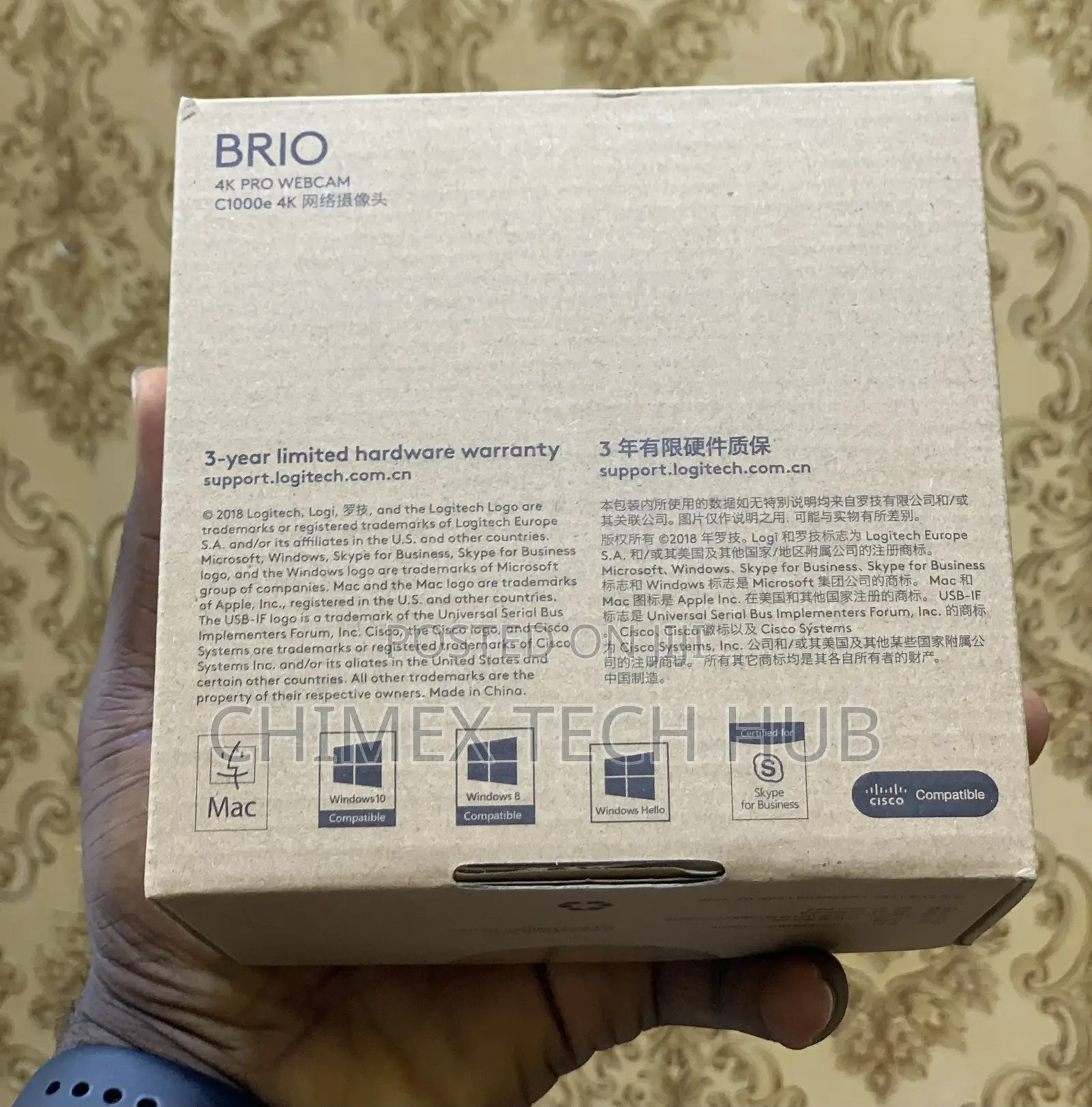 Logitech Brio Pro Webcam C1000e