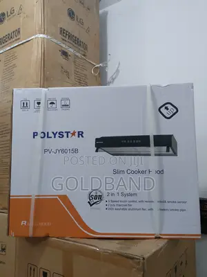 Polystar 60cm 2in1 Aero-Flow Slim Cookerhood (Pv-Jy6015b)
