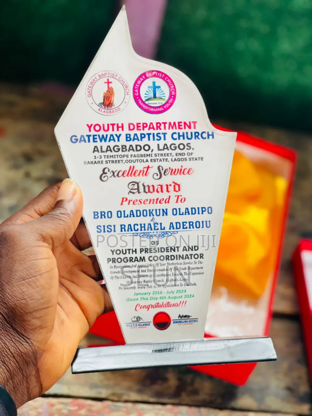 Award Plague