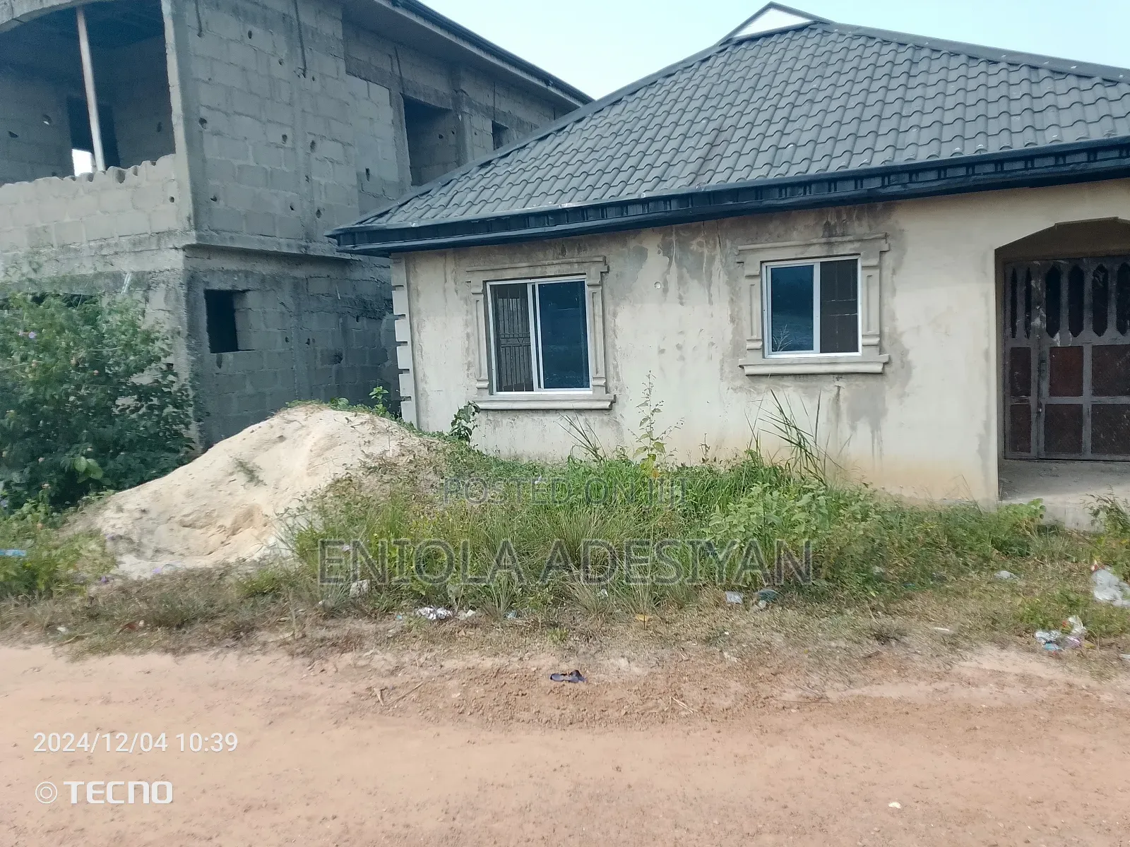 1bedroom Bungalow In Ayegbami Estate, Igbogbo For Sale