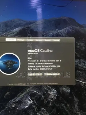 Desktop Computer Apple iMac 16GB Intel Core I5 HDD 2T