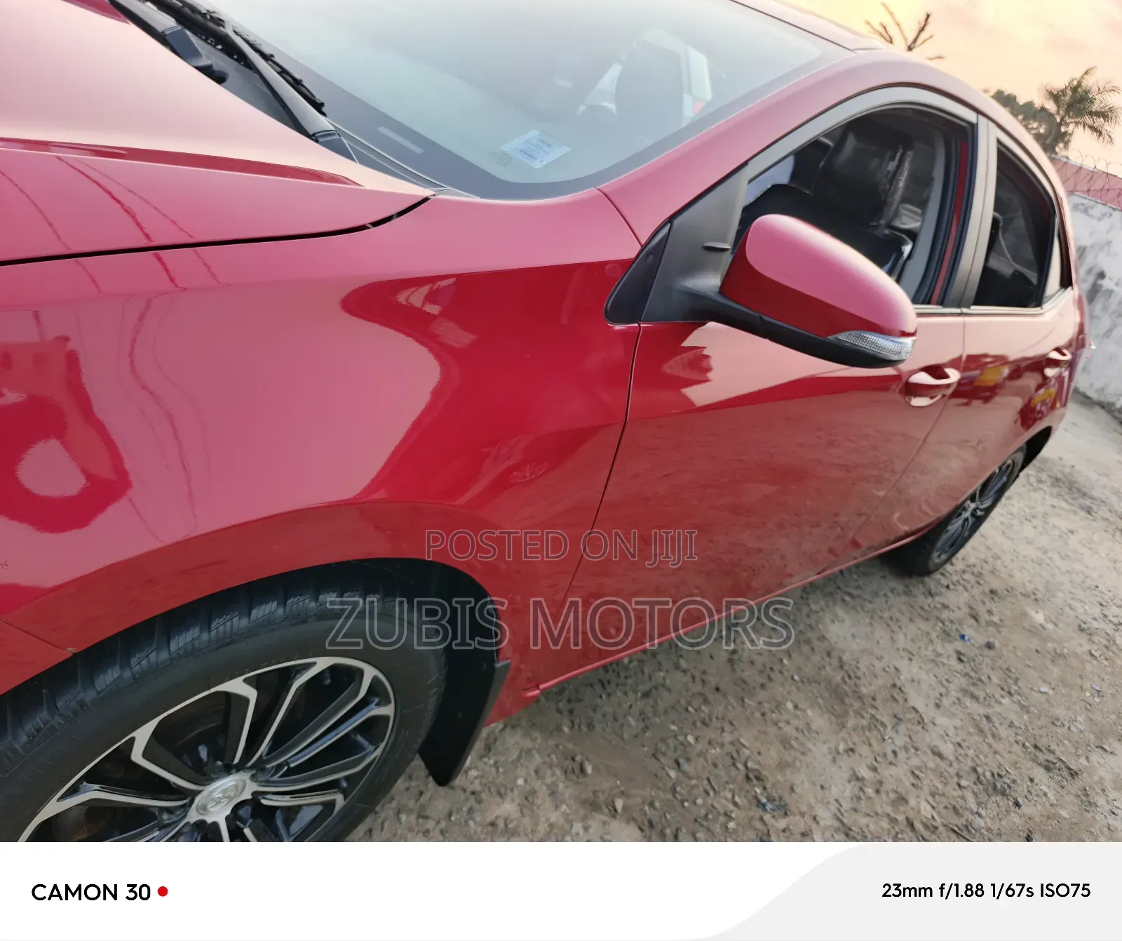 Toyota Corolla 2016 Red