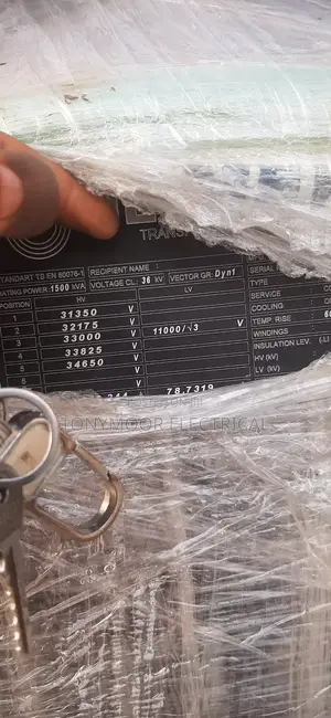 Meksan 1.5mva 33kv Transformer