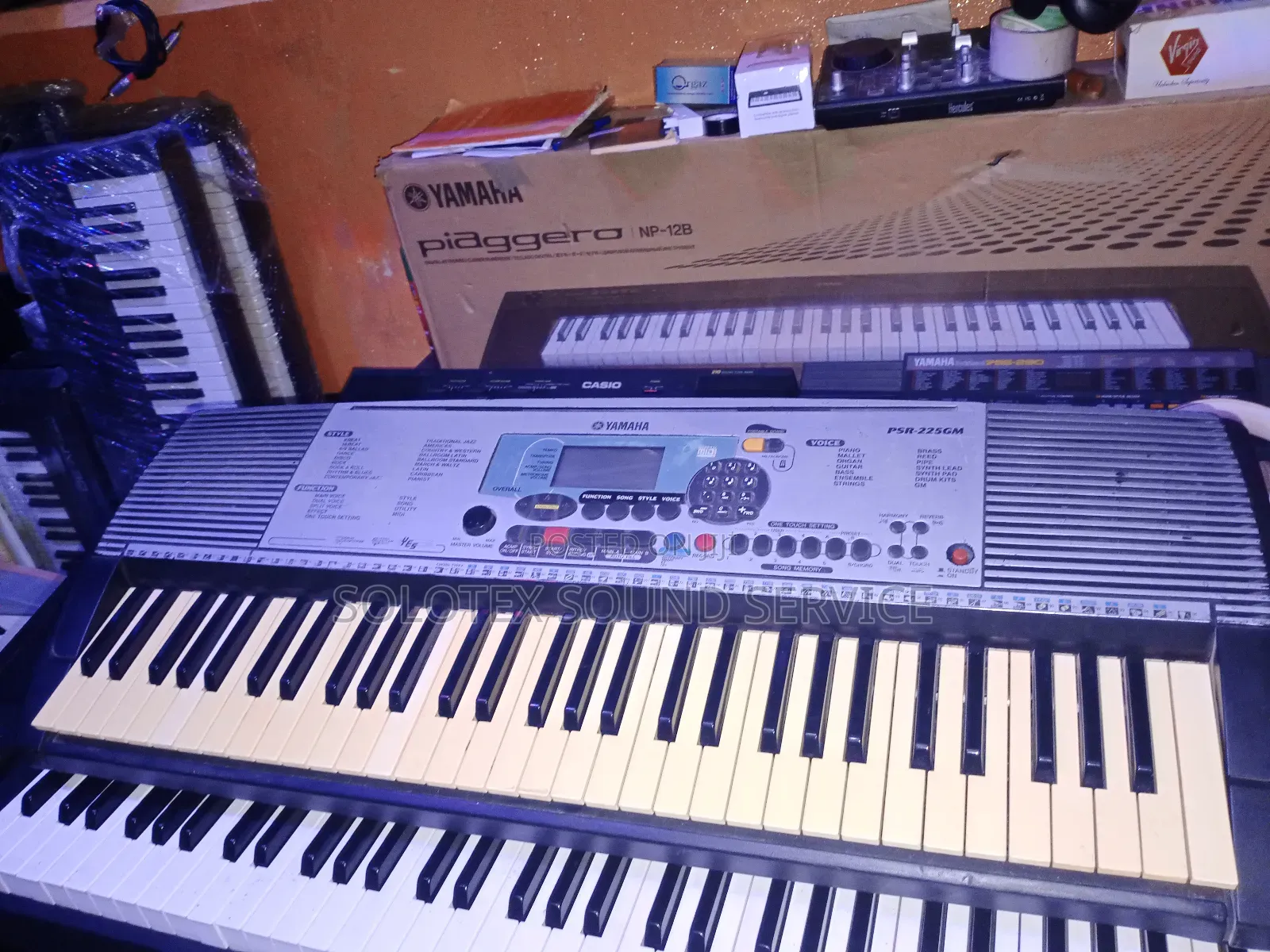 Original UK Used Yamaha PSR225 Keyboard