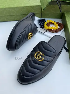 High Quality Gucci Men's Half Shoes