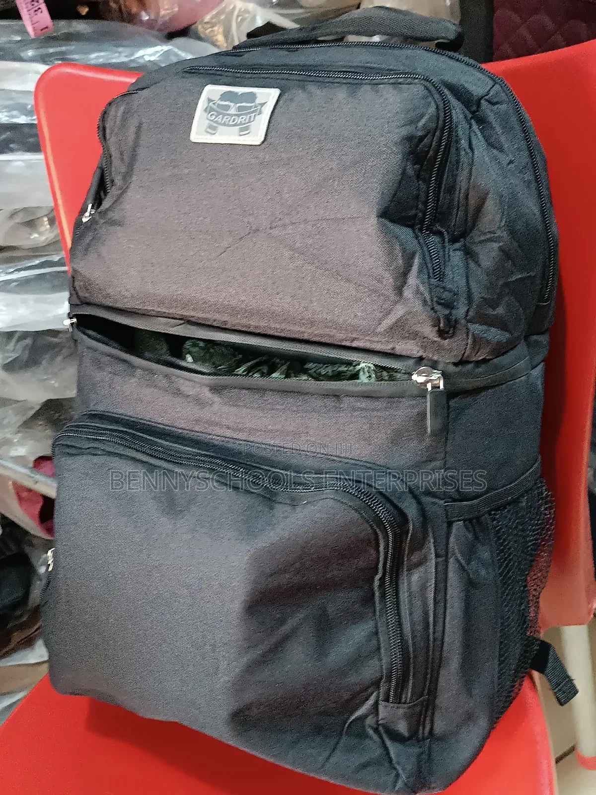 Partitioned Backpack, Cooler and Warmer Bag