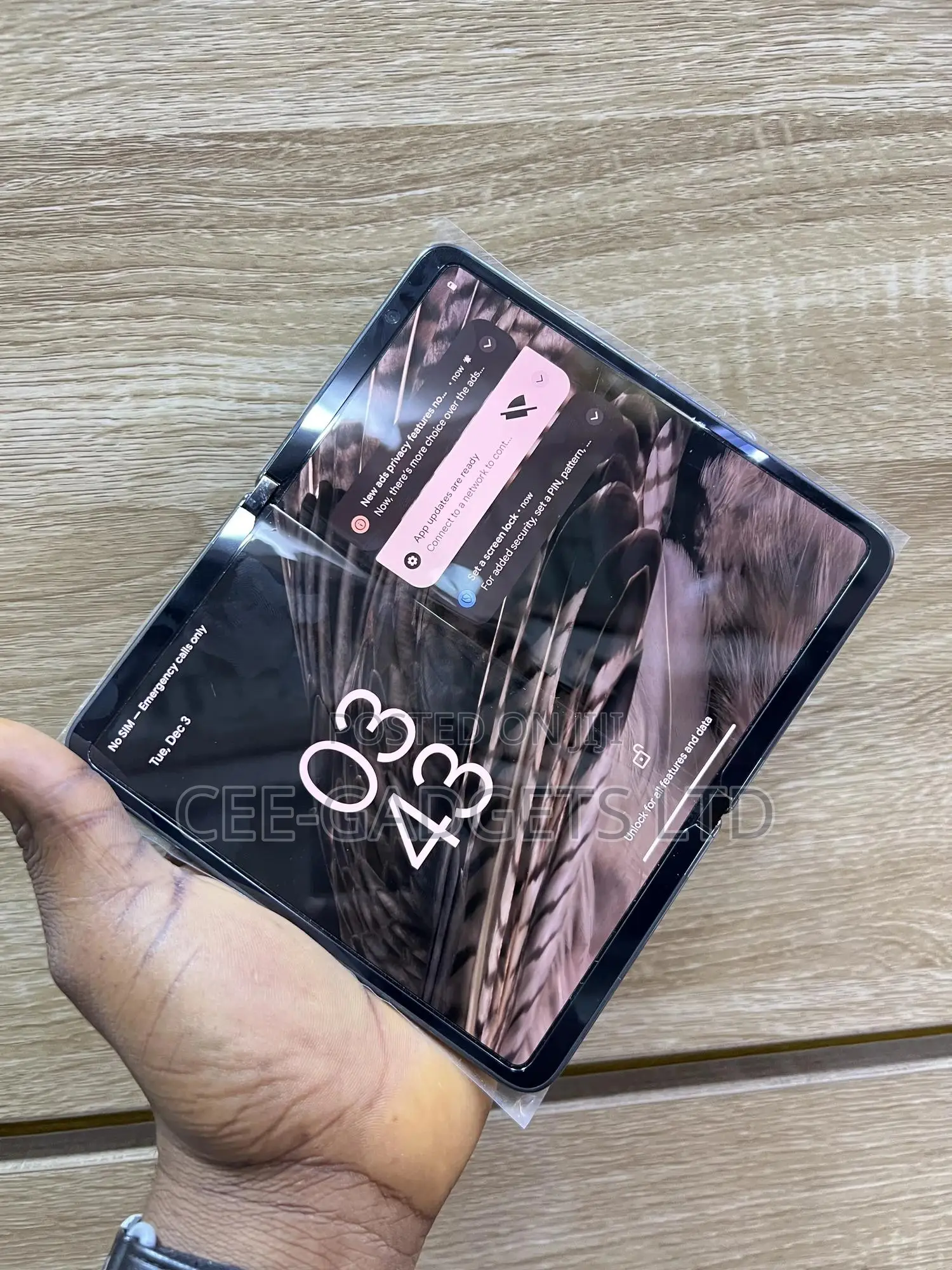 Google Pixel Fold 256 GB Black