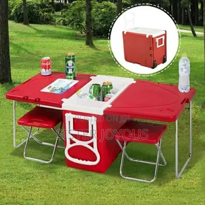 Portable Cooler Box For Camping Outdoors Activity