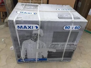 Brand New Maxi(60X90)5borner All Gas Standing Cooker>Silver>