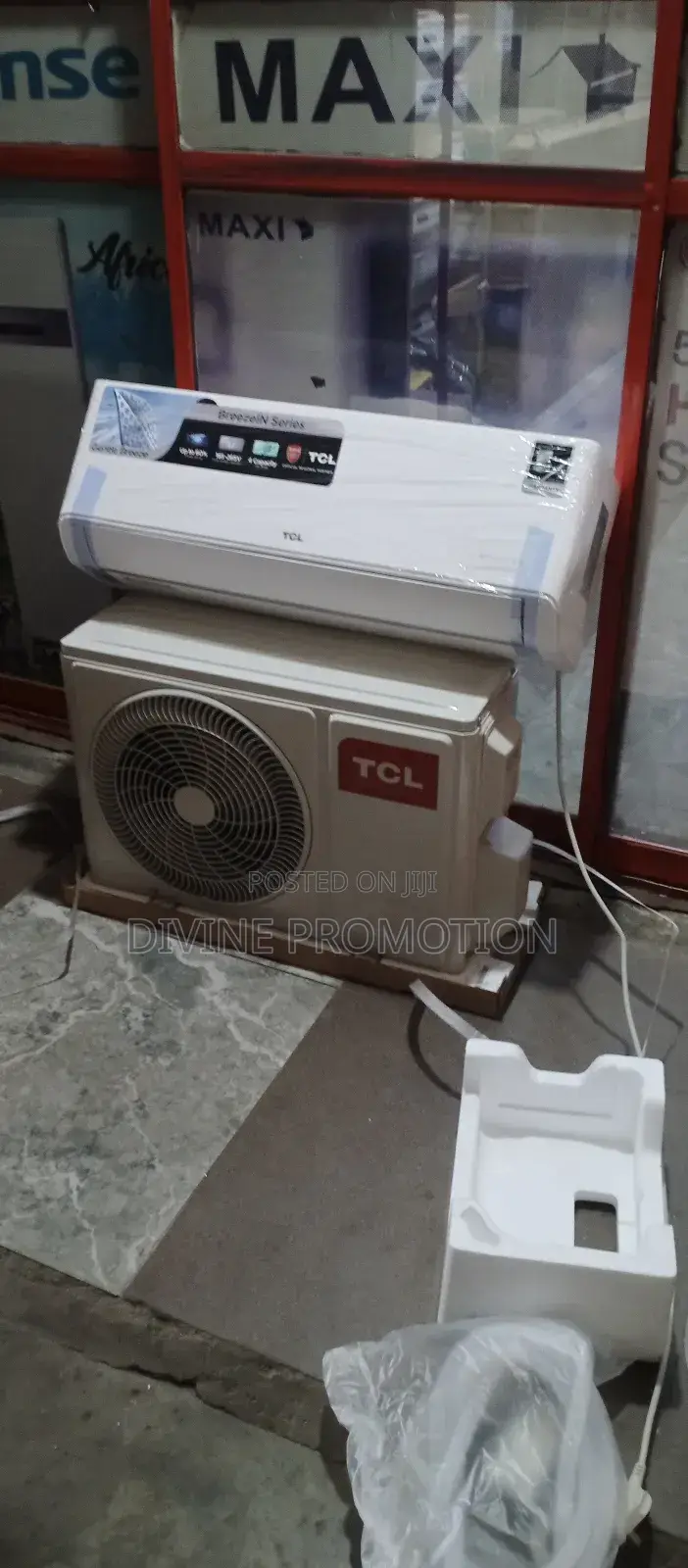 1HP TCL Inverter Split Unit Air Conditioner, 5 Yrs Warranty