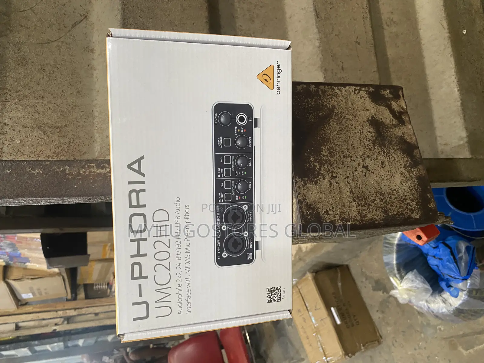 Behringer UMC202HD 2x2 Desktop USB Audio Interface