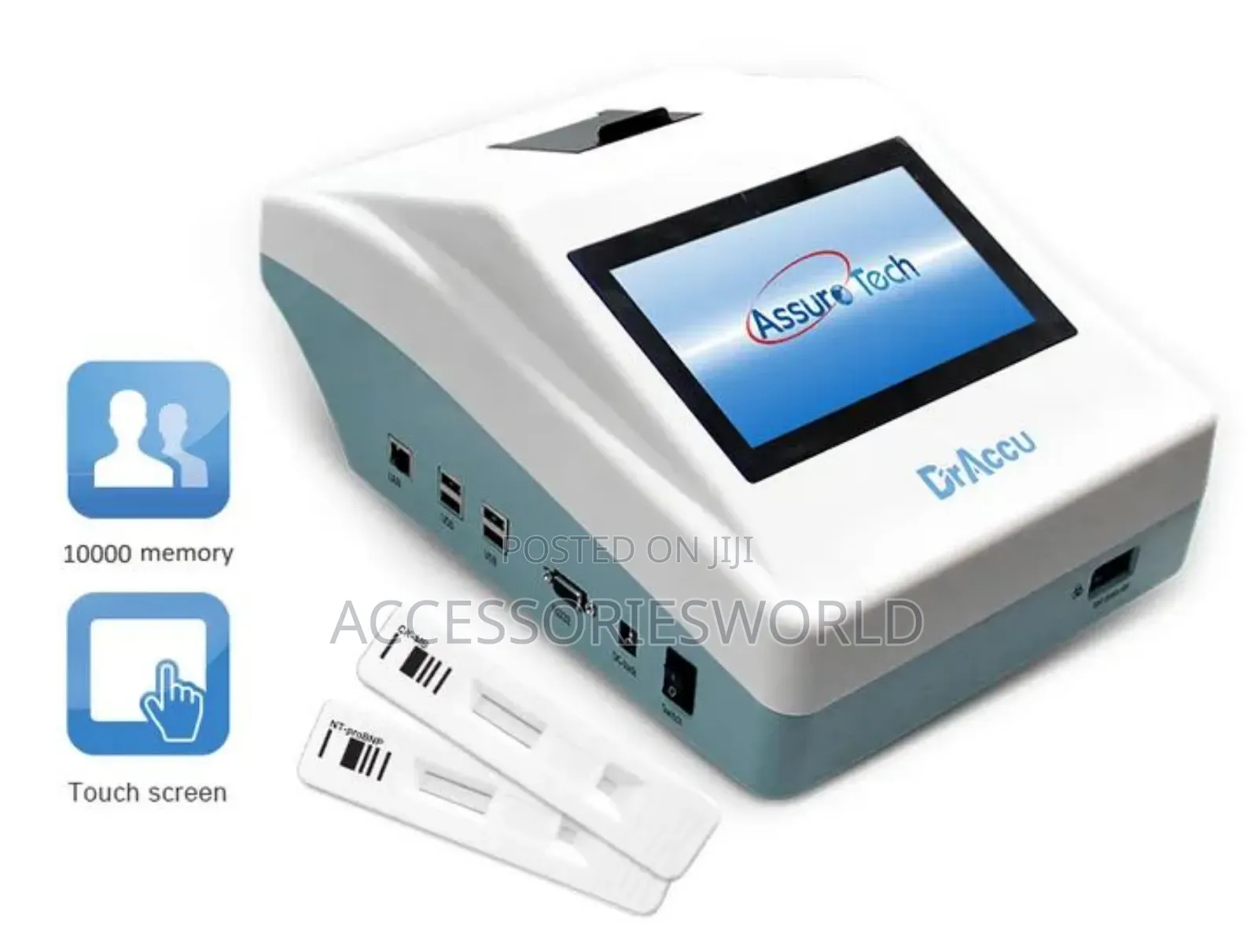 Draccu Assure Tech
Fluorescence Immunoassay
Analyzer