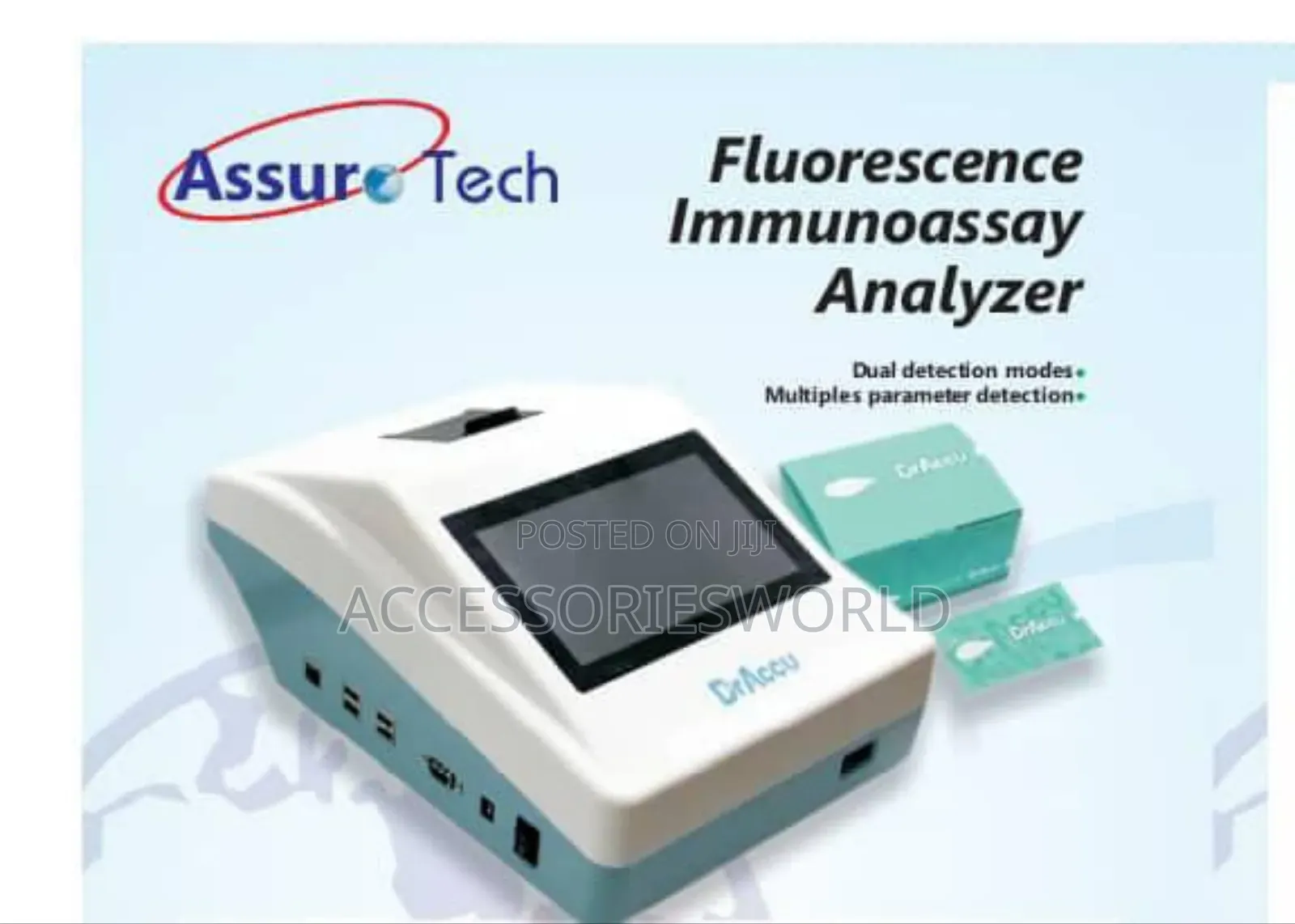 Draccu Assure Tech
Fluorescence Immunoassay
Analyzer