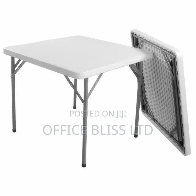 Square Outdoor Strong Plastic Dinning Foldable Table
