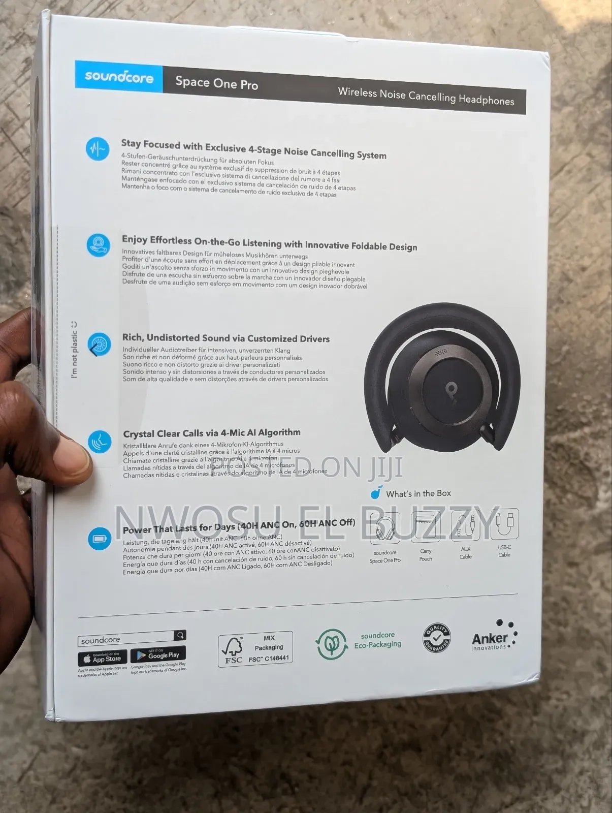 Anker Soundcore Space One (1) Pro Anc Headphones