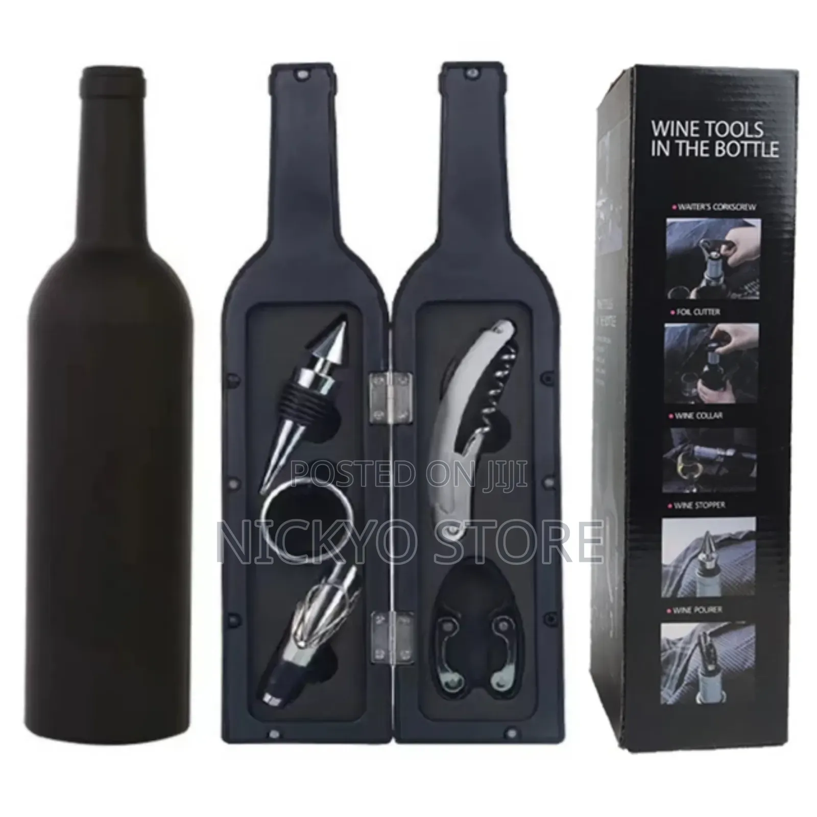 3in1 Multi-Function Wine Bottle Opener Set