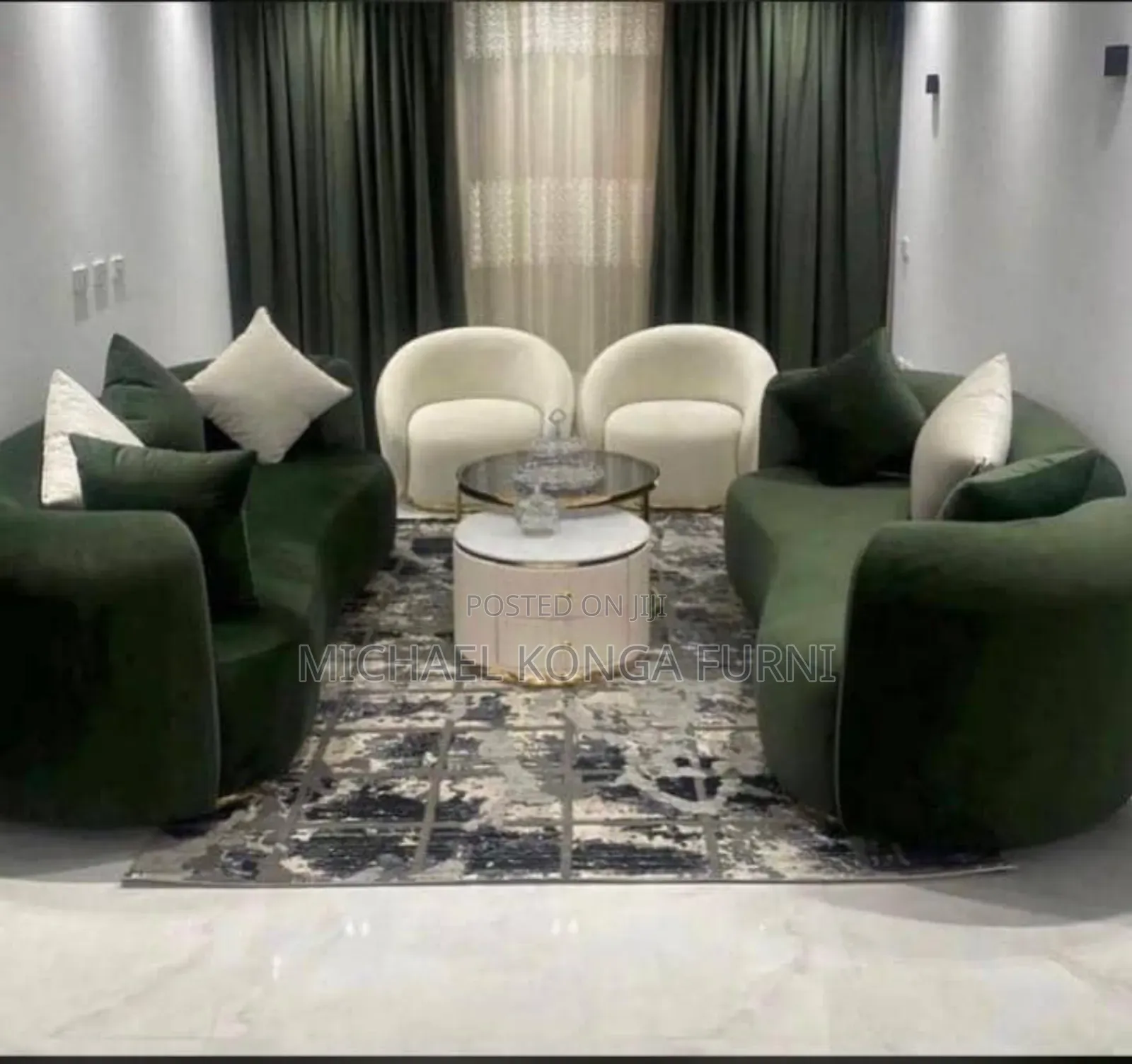 Curved 7 Seaters Sofa