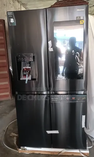 Hisense 4 Door Inverter Side by Side Fridge+Ice Cube Maker