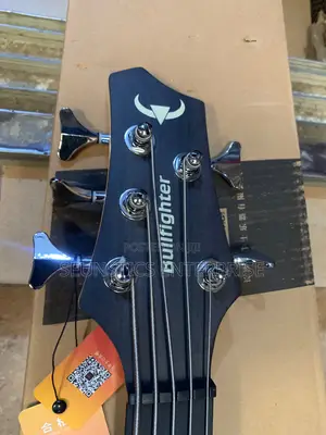 Quality Bullfighter Five String Bass Guitar