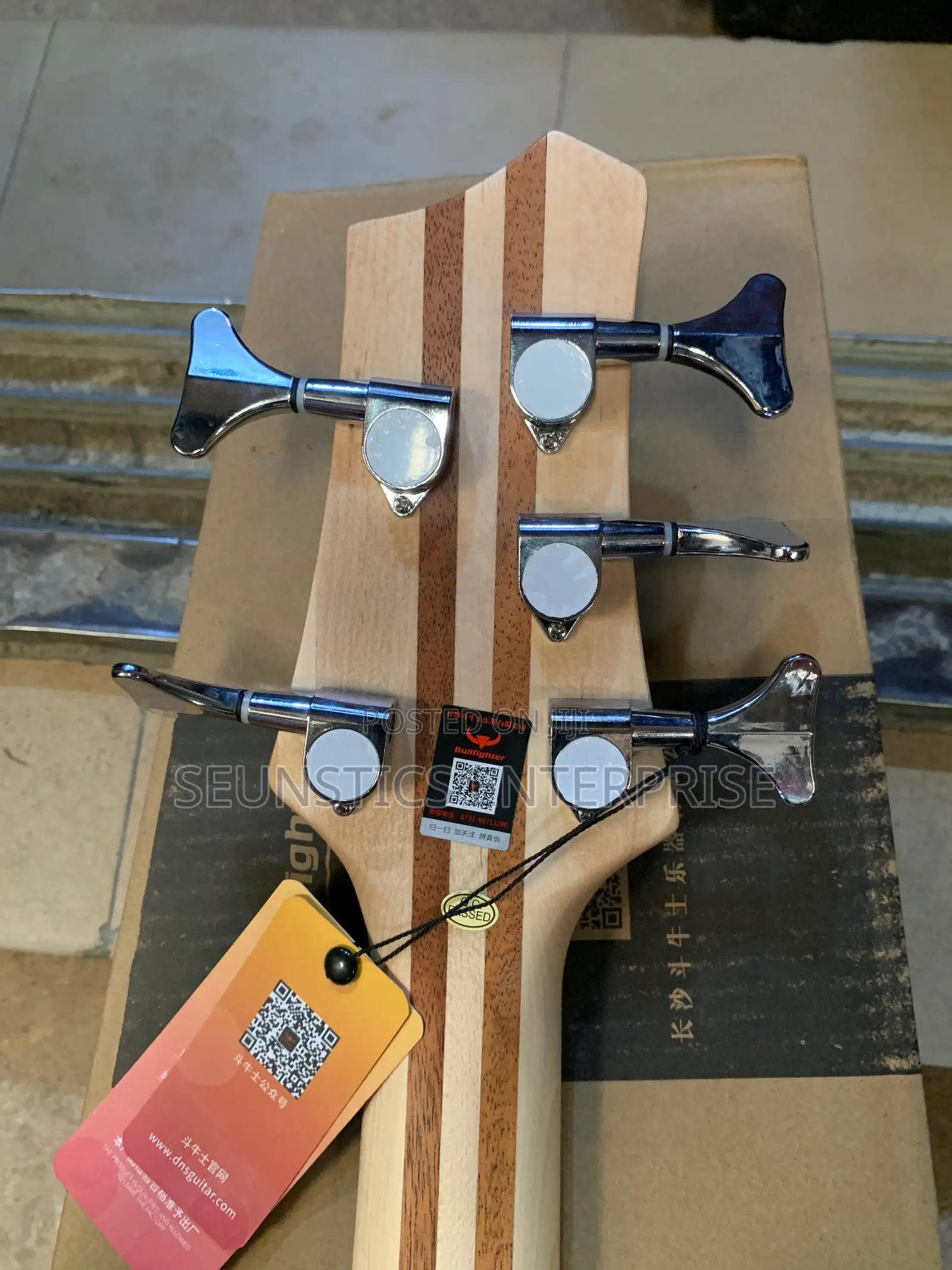 Quality Bullfighter Five String Bass Guitar