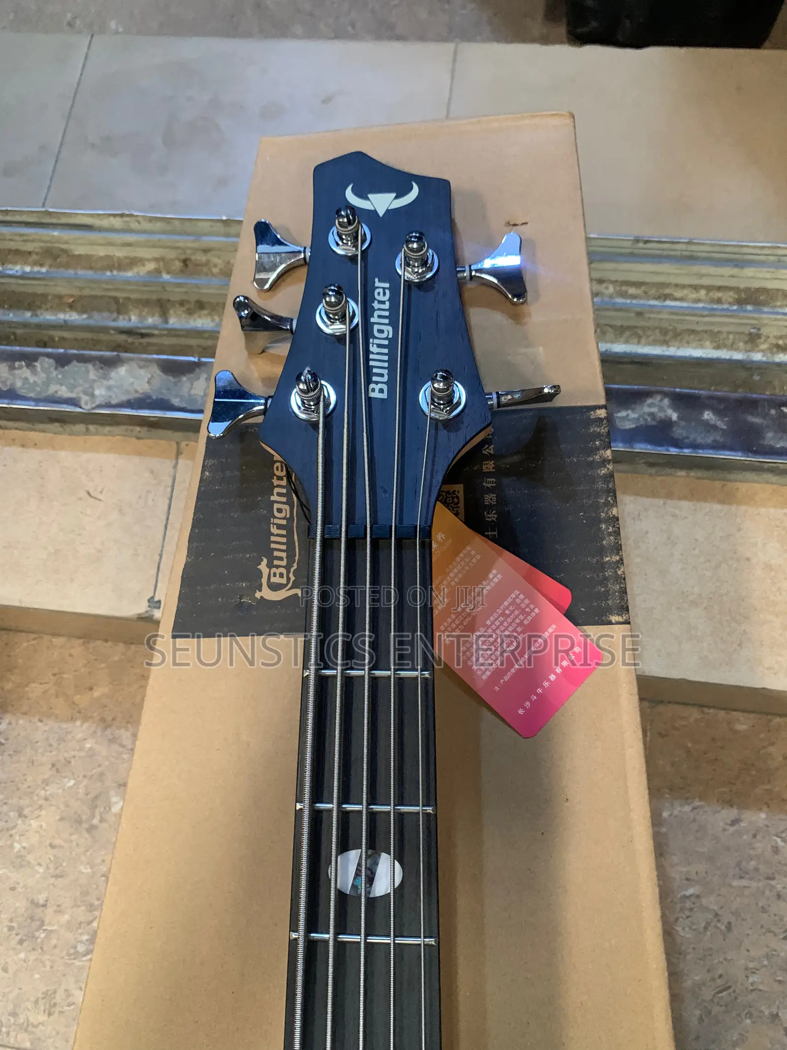 Quality Bullfighter Five String Bass Guitar