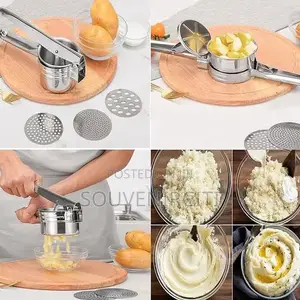 Stainless Steel Multi Purpose Rice, Potato and Fruit Press